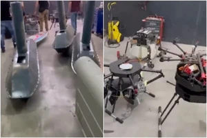 Cảnh sát Tây Ban Nha tịch thu 'tàu ngầm không người lái' vận chuyển ma túy. Ảnh: CẢNH SÁT TÂY BAN NHA / STRAITS TIMES