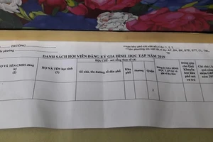 “Gia đình học tập” mà các chủ hộ đang phải đăng ký là gì?