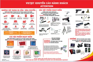 Mang theo súng đồ chơi khi đi máy bay, được không?