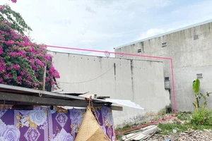 UBND phường thông tin vụ xây nhầm nhà trên đất người khác