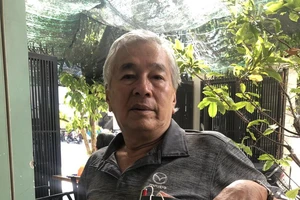 Ông Nguyễn Hoàng Đông đại diện của nguyên đơn trong vụ án lao động bị VKSND quận Bình Tân kháng nghị. Ảnh: HĐ