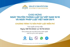 Đoàn Luật sư TP.HCM tư vấn pháp luật miễn phí cho người dân