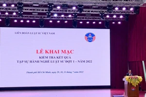 Đầu tháng 11 sẽ thi kết thúc tập sự hành nghề luật sư đợt 2-2023