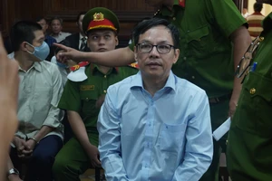 Hình ảnh cựu chủ tịch Saigon Co.op Diệp Dũng trong vụ án thứ hai