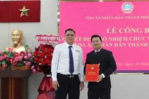 Ông Nguyễn Ngọc Hiếu làm Phó chánh án TAND TP Thủ Đức 