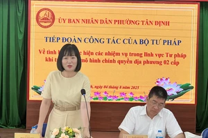 Cấp cơ sở kiến nghị nhiều nội dung về tư pháp hộ tịch sau 1 tháng vận hành chính quyền địa phương 2 cấp