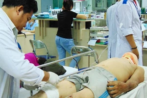 Những ca cấp cứu điển hình trong đêm Noel