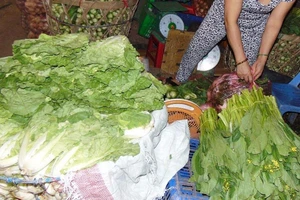 Quá ít mẫu rau, củ ở chợ Thủ Đức được kiểm định