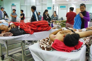 Tai họa khiến bệnh nhân đập đầu, gãy chân