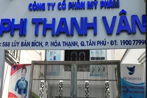 Công ty mỹ phẩm Phi Thanh Vân tiếp tục bị phạt 70 triệu đồng