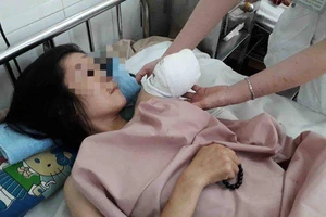 Con chết trong bụng mẹ do tai nạn giao thông