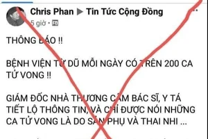 BV Từ Dũ bác thông tin mỗi ngày có trên 200 ca tử vong