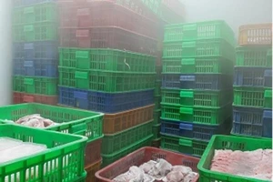 TP:HCM: Gần 5.600 kg thủy sản, thịt bẩn suýt lên bàn ăn 