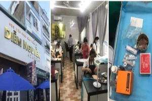 Mở lớp phun, xăm phẫu thuật thẩm mỹ chui