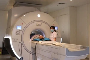 Một máy MRI của Bệnh viện Ung bướu TP.HCM đã hoạt động