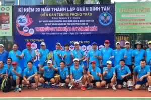 Giải tennis từ thiện chăm lo Tết Nguyên đán 2024 cho bà con nghèo