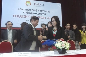 Khởi động cuộc thi English Champion 2014
