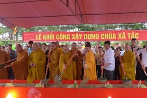 Quảng Ninh: Khởi công xây dựng chùa Xã Tắc