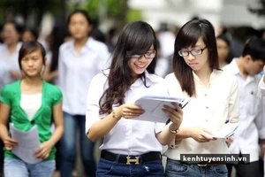 Các trường đại học hoàn thành công bố điểm thi 