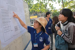 100 thí sinh có điểm thi đại học cao nhất