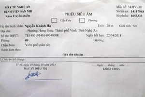 Trẻ tử vong tại BV, người nhà gửi mẫu bệnh qua Nhật tìm nguyên nhân 