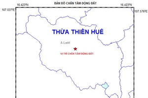 Lại giật mình vì động đất liên tiếp ở A Lưới, Thừa Thiên - Huế