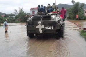 Quảng Ninh: Mưa đã giảm, nước đang rút dần