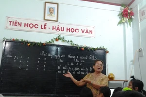 'Lớp phổ cập tiểu học' giữa lòng thành phố Biên Hòa