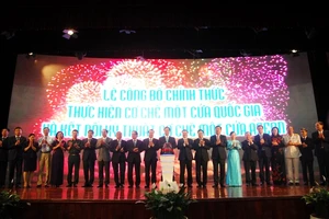 Chính thức công bố thực hiện cơ chế một cửa quốc gia