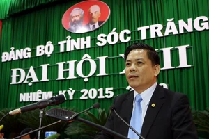 Bộ Chính trị điều động ông Nguyễn Văn Thể làm bí thư Sóc Trăng