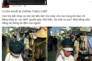 Sự thật việc hai con chị Khê ra chợ xin tiền mai táng cho mẹ