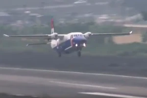 Clip hình ảnh cuối cùng của CASA 212 trước khi gặp nạn