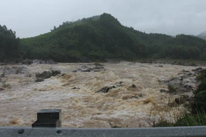 Quảng Ngãi: 1 người bị lũ cuốn mất tích