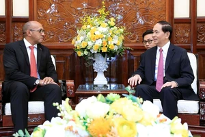 Video: Chủ tịch nước Trần Đại Quang tiếp đại sứ Cuba