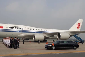 Lễ tiễn Chủ tịch Trung Quốc Tập Cận Bình 