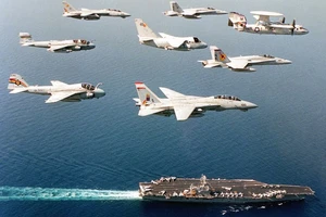 Uy lực đội tàu sân bay Mỹ sắp tới Đà Nẵng
