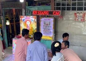 Sét đánh, một người chết, 2 người bị thương 