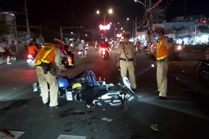 Tiền Giang: Hai xe máy tông nhau, 5 người nhập viện cấp cứu