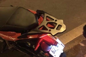 Đại úy công an bị mô tô tông khi bảo vệ hiện trường đã hy sinh