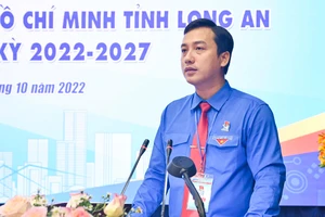 Anh Trần Hải Phú tái đắc cử Bí thư Tỉnh Đoàn Long An