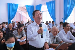 Cử tri Long An phản ánh nhiều vấn đề quy hoạch