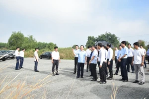 Phó Thủ tướng Lê Minh Khái chỉ đạo xử lý Dự án Nhà máy bột giấy Phương Nam ở Long An