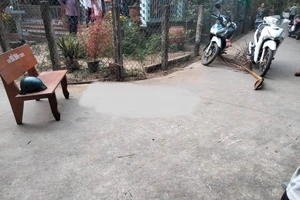 Hiện trường người phụ nữ bị đánh chết ở Tiền Giang