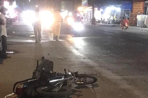 Sau va chạm người đi xe máy tử vong, tài xế xe ben rời khỏi hiện trường