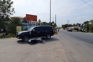 Hiện trường vụ tai nạn giao thông