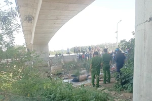 Tìm thấy thi thể nam thanh niên nhảy cầu Mỹ Lợi 