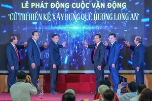 Long An phát động cuộc vận động cử tri hiến kế xây dựng quê hương