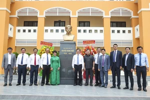 Long An: Khánh thành ngôi trường mang tên anh hùng dân tộc Nguyễn Trung Trực