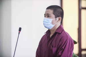 Bị cáo Đinh Vũ Linh tại phiên tòa xét xử 