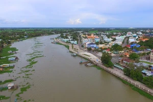 Rạch Cá Rô có nguy cơ sạt lở cao